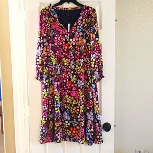 Ditsy floral dress